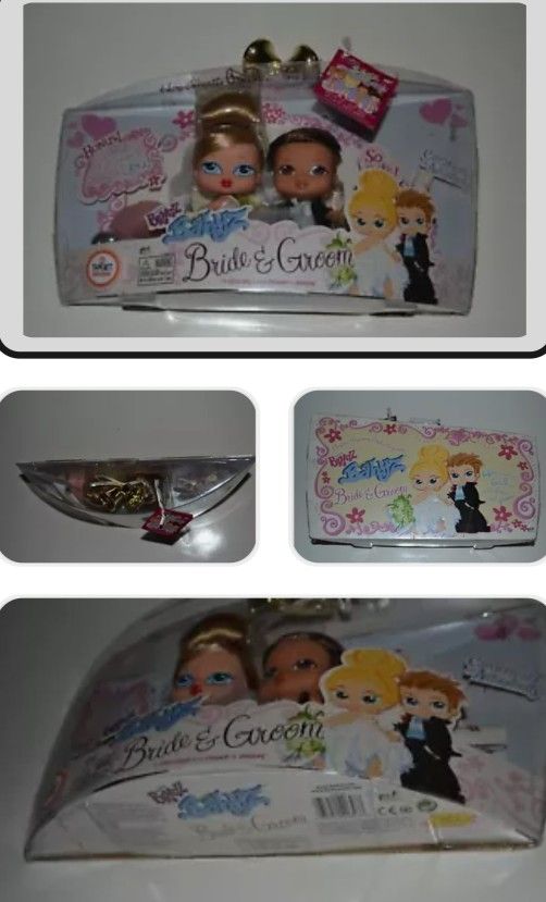 Bratz Babyz Bride and Groom Dolls Wedding 40648 NEW