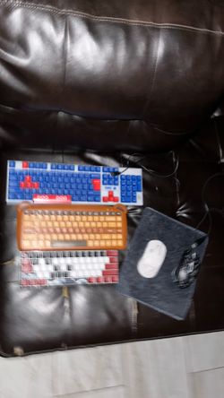 Keyboard & mouse & mousepad