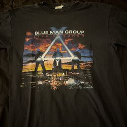 Vintage 90’s Blue Man Group At The Luxor T-Shirt