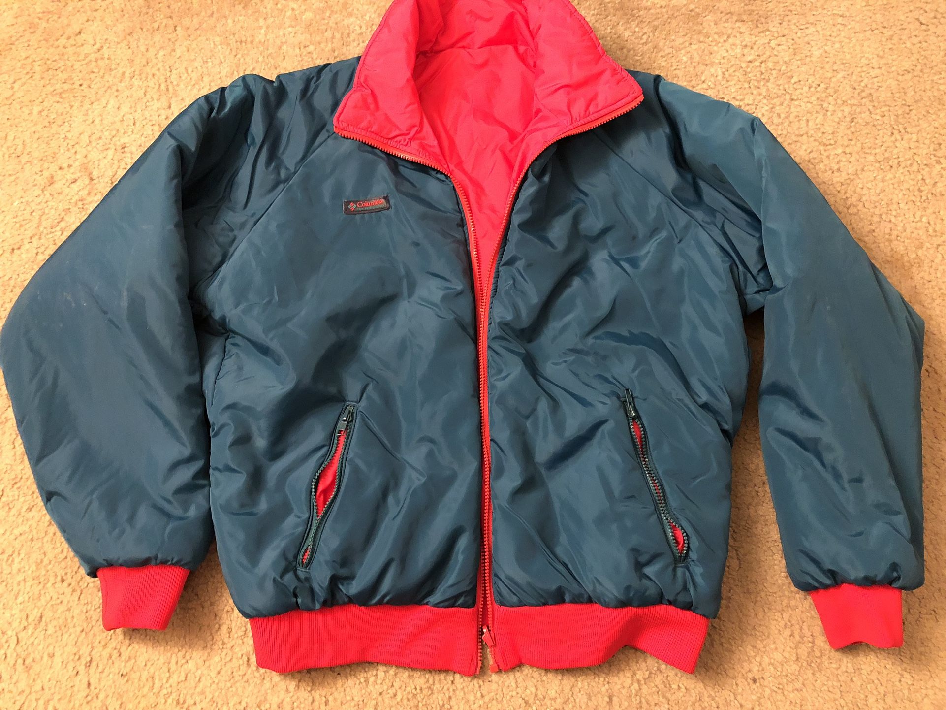 Vintage Columbia Reversible, Puffer Jacket