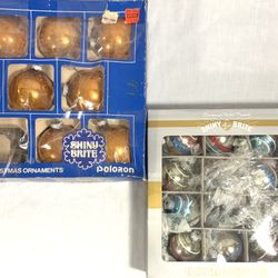 Shiny Brite Glass Ornaments Poloron & Christopher Radko