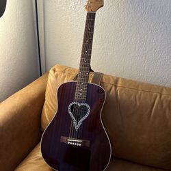 Fender Malibu acoustic guitar