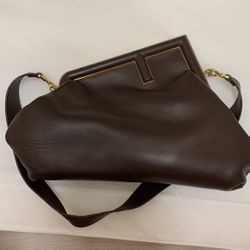 Vintage Women’s Bag ,Fendi,Leather 