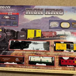 Iron King Steam Freight Train Set -- Denver & Rio Grande Western. 
