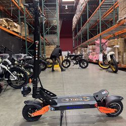 Long-range electric scooter