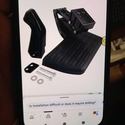 Rear Side Step For Toyota Tacoma Years 2012 To 2022