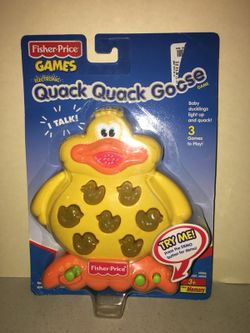 Fisher price quack quack goose game