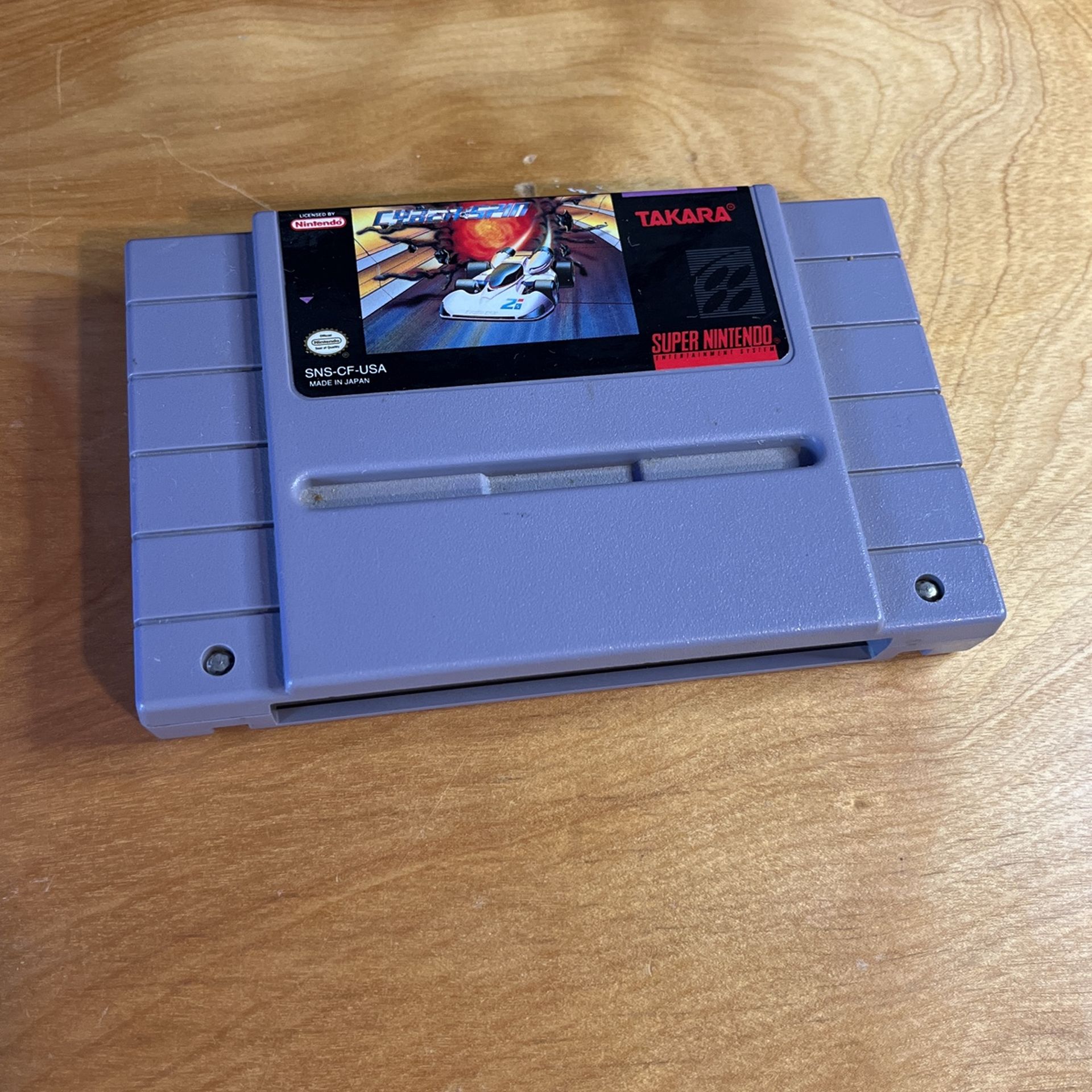 Super Nintendo / SNES - Cyber Spin