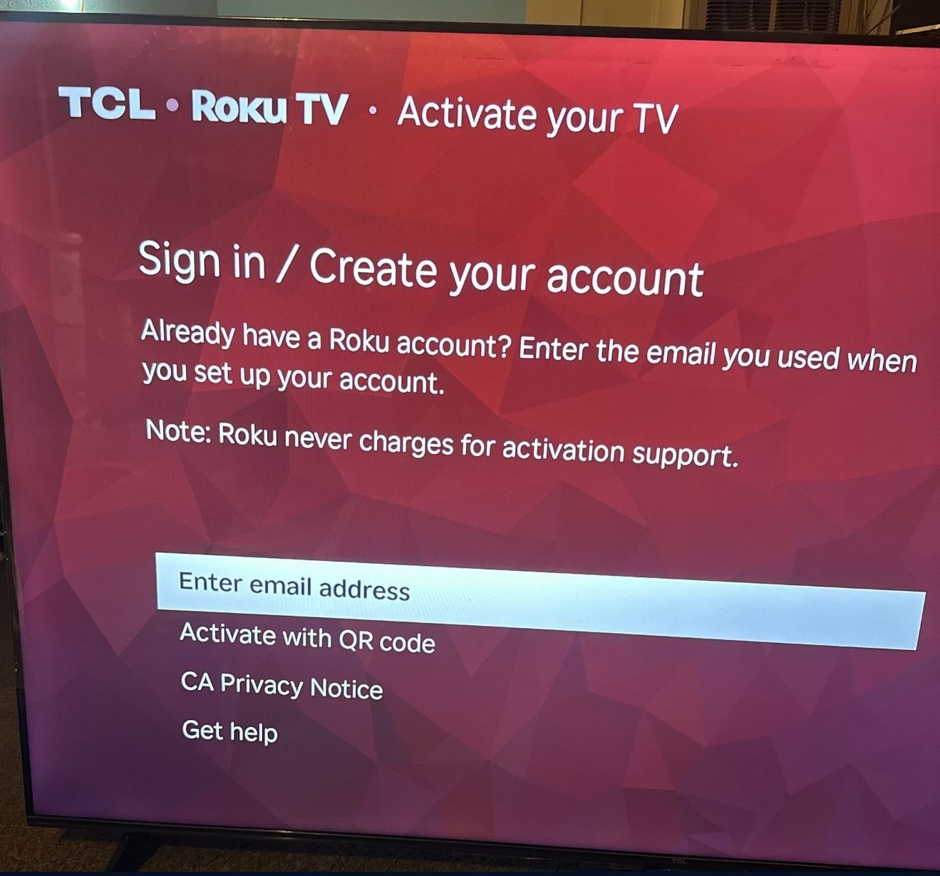 65 Inch Roku tv