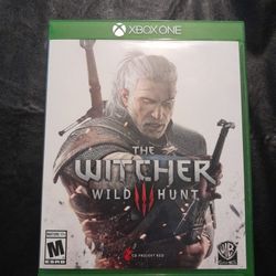 XBOX ONE THE WITCHER WILD HUNT