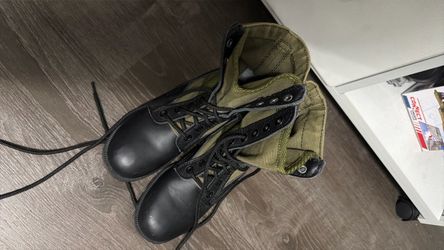 Rothco OD green jungle boots size 4R