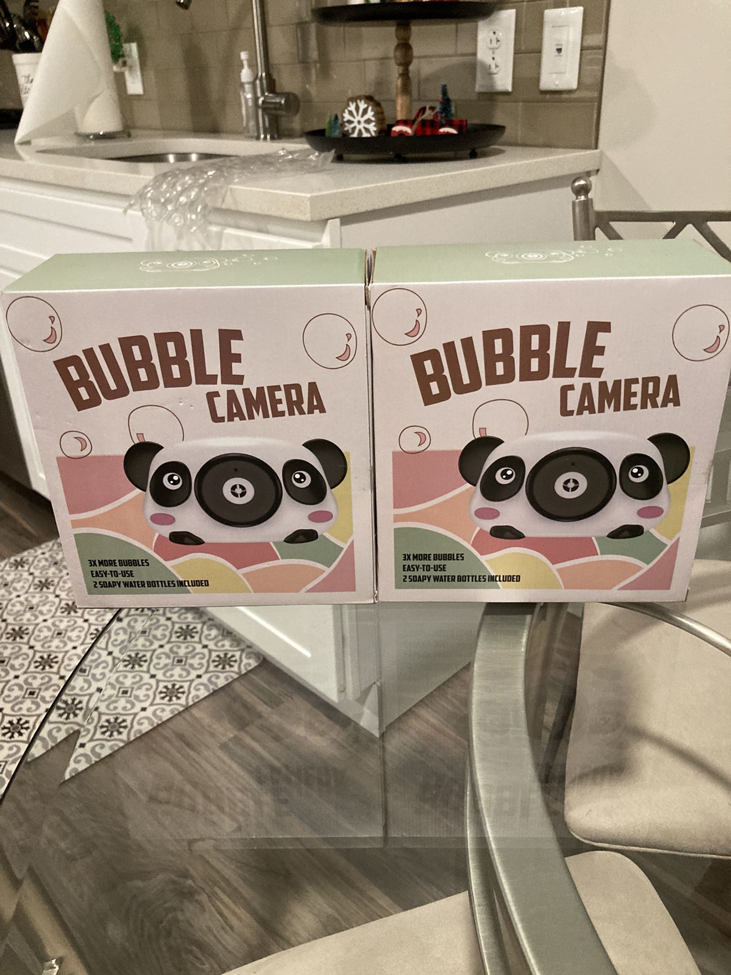 Kids Bubble Camera toys new in box- 2 boxes 