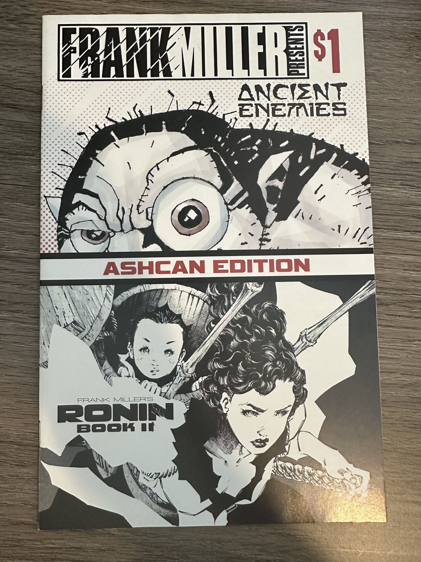Ancient Enemies Ashcan Comic 