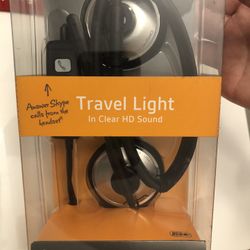 NEW IN BOX! Plantronics Travel Light USB Headset