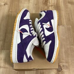 Nike SB Dunk Low  Pro ISO - Orange Label Court purple size 10.5 M