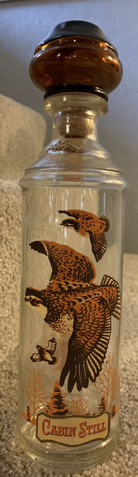 Vintage Bird Bottle
