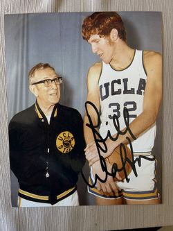 Bill Walton-John Gooden Autographed Photo!