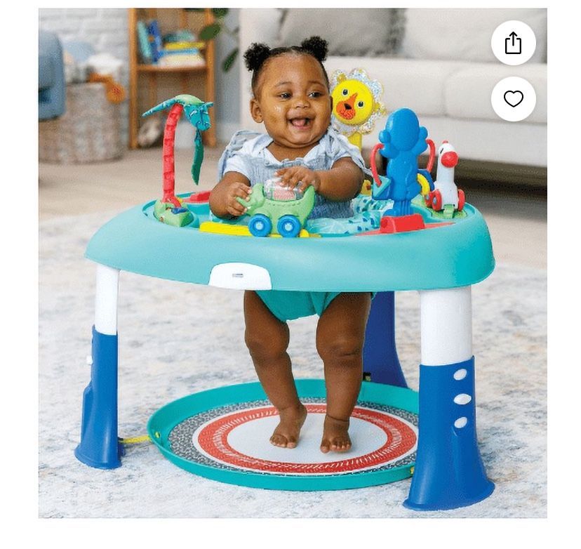 Infantino 2-in-1 Sit, Spin-and-Stand Entertainer and Activity Table