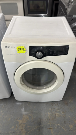 Samsung Front Load Dryer – Sensor Dry, White, Works Great