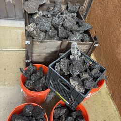 Black Lava Rock - Aquarium/Terrarium ($1 per lb