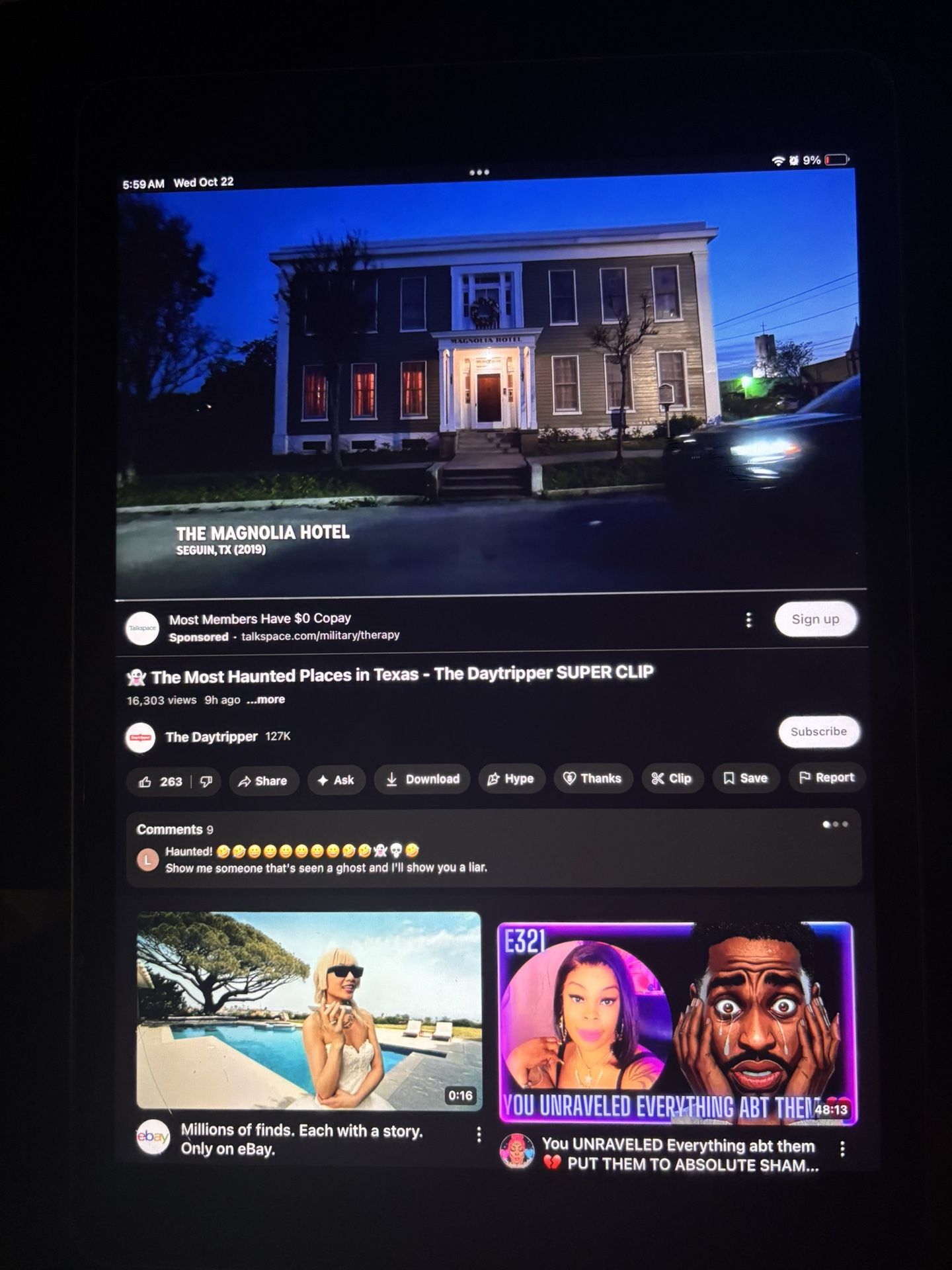 iPad 10.2” And A Kindle Fire 10”