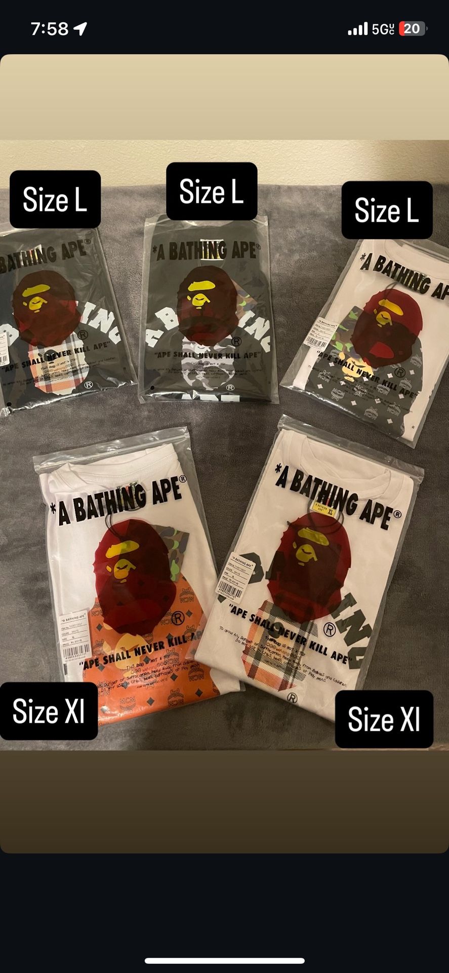 Bape Shirts