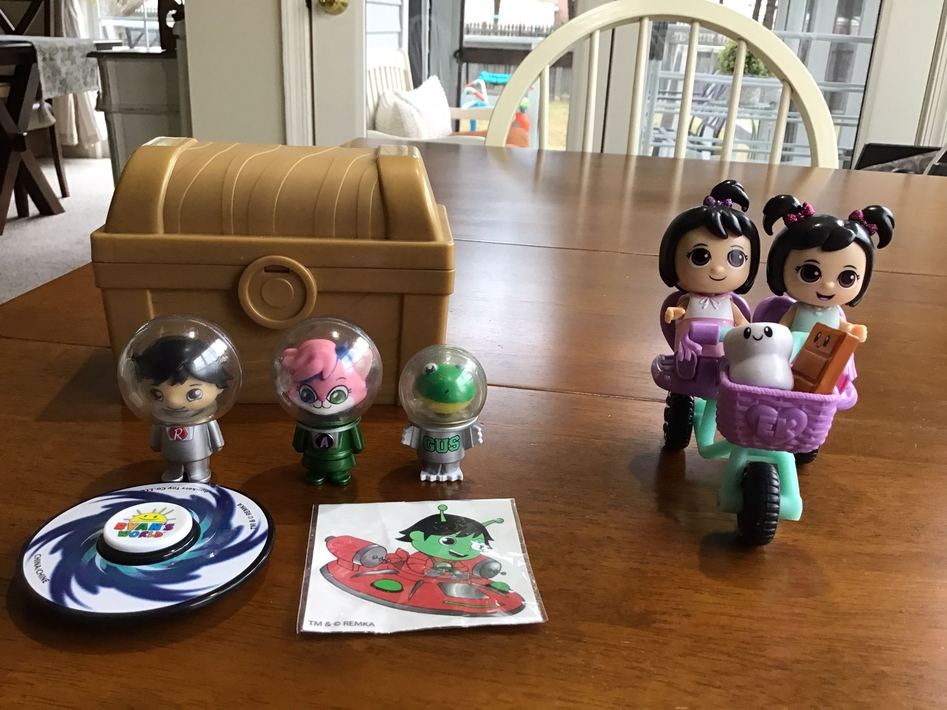 Ryan’s World + EK World BFF Toys