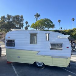 Vintage RV Trailer 