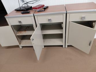 Metal cabinets