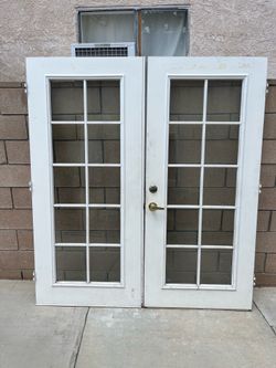 Fiberglass French doors