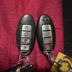 Infinity Q50 Key Fob Sold My Car But Had 2 Keys Left 