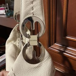 ESCADA HANDMADE ITALY BROWN LEATHER LADIES PURSE