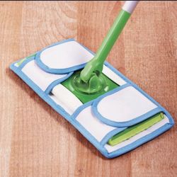 MICROFIBER REUSEABLE MOP PADS  (SETBOF 2)