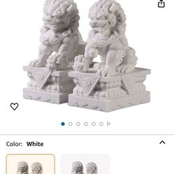 New Foo Dogs Statues 