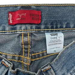 Levi’s Type 1 “tough boot” jeans (7 long) Vintage Levi’s Type 1 Tough Boot