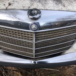 1972 Mercedes-Parting Out Front Grill Contact For Prices