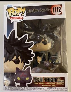 New Unopened Funko Pop Vinyl Figure Megumi Fushiguro with Divine Dog