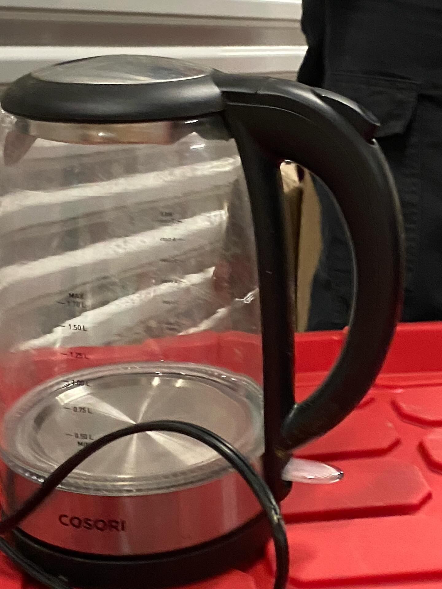 Electric Kettle, No Plastic Contact with Water, 1.7L/1500W, Stainless Steel Inner Lid & Filter, Tea Kettle For Coffee & Tea, Hot Water Kettle Teapot B