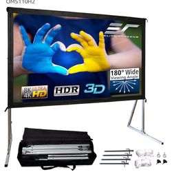 Outdoor Movie Screen 110"