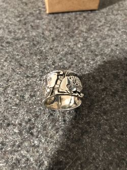 silver ring size 9 925 sterling silver