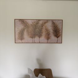 Picture With Wooden Frame 