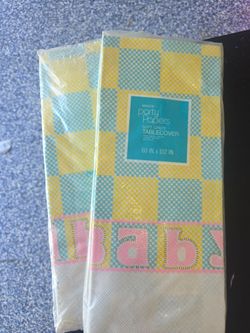 Vintage Baby Tablecovers