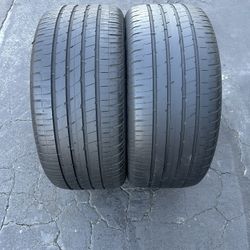 2. Tires.  255. 40. 20.  Good Year 