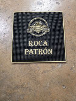 ROCA PATRON spill bar mat, $25