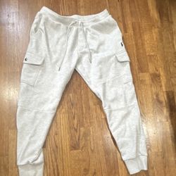 White Polo ralph lauren cargo pants