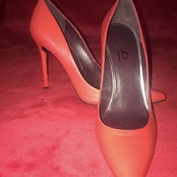 STUART WEITZMAN Red and blue heels