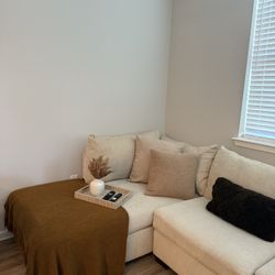 cream sectional couch 