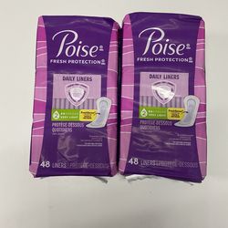 Poise Liners Size 2 Set