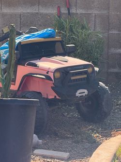 Ride on jeep