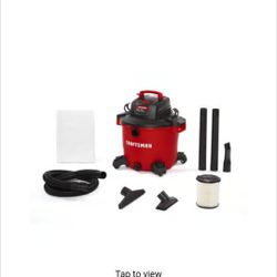 Craftsman wet/dry vacuum 20-gallon capacity OPEN TO OFFERS